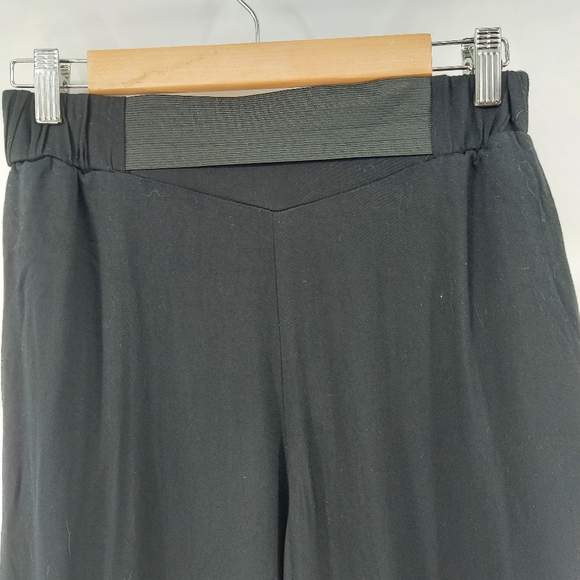Anthropologie Dolan black wide leg culotte - Picture 3 of 8
